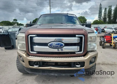 2011 Ford F350 Super Duty из США, поврежденный, VIN 1FT8W3BTXBEA45706